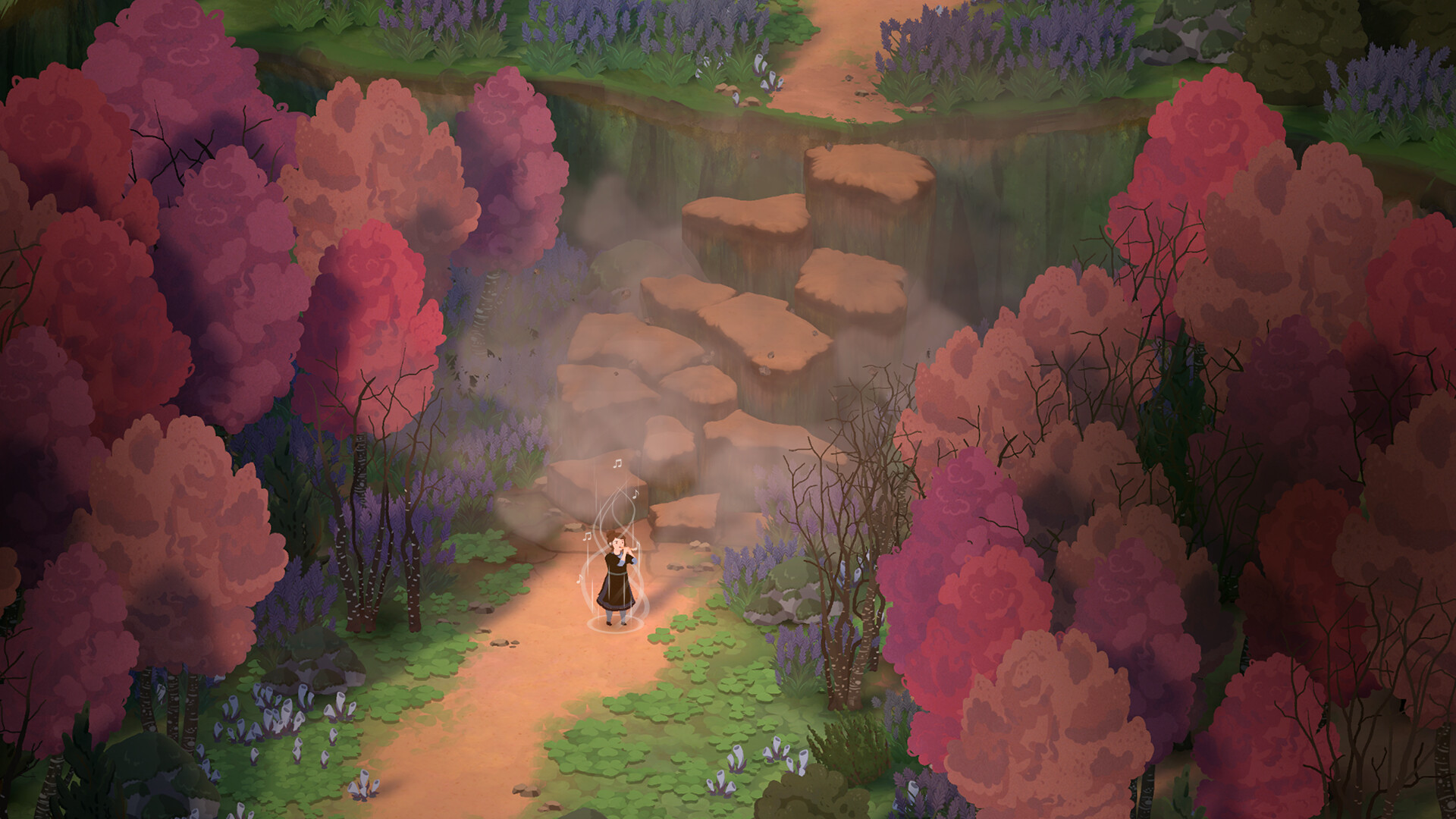 A forest path through the Glimmerwick woods